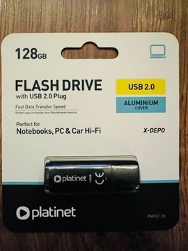 Nowy pendrive Platinet Flashdrive 128GB USB 2.0