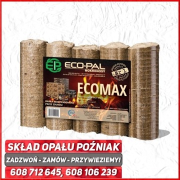 Brykiet kominkowy EcoPal EcoMAX 6kg