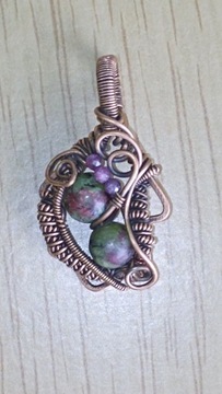 Wisiorek Wire Wrapping 