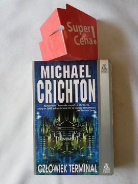 książka "człowiek terminal" Michael Crichton 