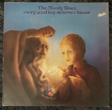 THE MOODY BLUES Every Good Boy Deserves Favour LP 1971r NM-/EX++