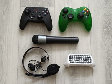 ELEKTRONIKA XBOX ONE 360 PADY SŁUCHAWKA MIKROFON