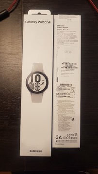 Samsung Galaxy Watch 4 44mm Silver - NOWY !!!