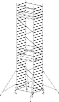 Rusztowanie aluminiowe KRAUSE ProTec XXL - 8,30m 