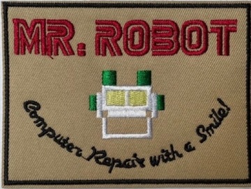 Naszywka Mr Robot termołata skate vans element 