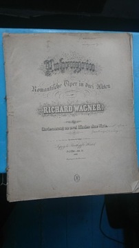 Richard Wagner Romantische Oper on drei Akten Nuty