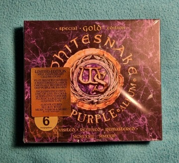 WHITESNAKE THE PURPLE ALBUM SP GOLD 2CD / BLU-RAY 