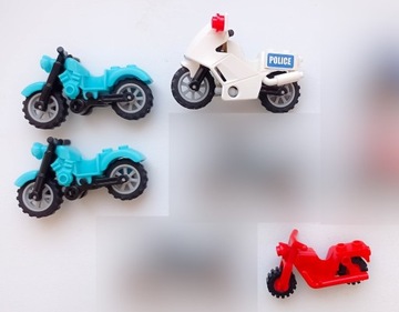 LEGO MIX Motocykli. Vintage, Town, Policja