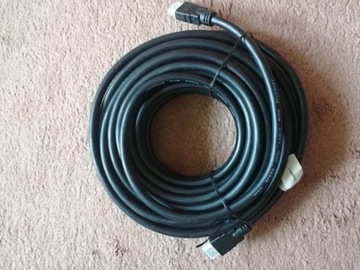 Kabel HDMI V2,0  15m. Czarny LANBERG 