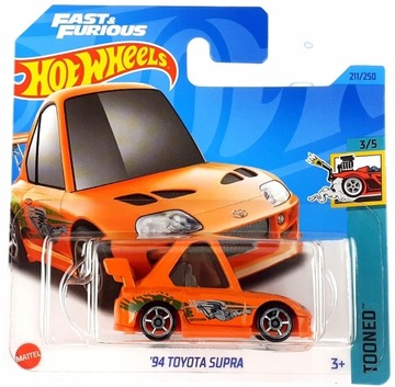 Samochodzik Mattel Hot Wheels 94 Toyota Supra