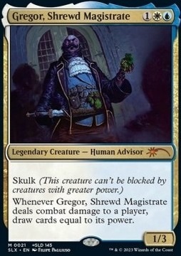 MTG Gregor, Shrewd Magistrate