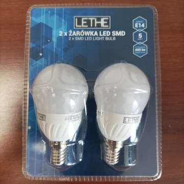 ŻARÓWKA LED E14 SMD Ceramic 5W 400lm Lethe 