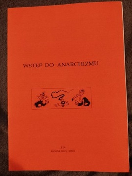 broszura WSTĘP DO ANARCHIZMU anarchizm