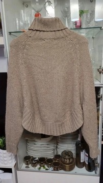 Sweter z golfem - vintage