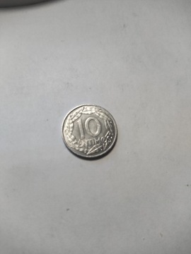 Hiszpania 10 centavos 1959