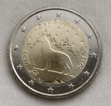 Estonia 2021 - Wilk - 2 euro