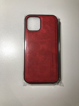 Etui iPhone 12 czerwone