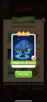 Coin Master magiczne drzewo