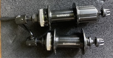 Komplet piast Shimano TX505 32H Centerlock czarne