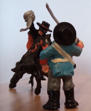 Zorro i Garcia figurka PRL