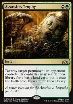 Assassin's Trophy, GRN