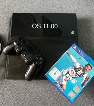 PS4 1TB OS 11.00 PlayStation 4 Pad gry ZESTAW