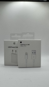 Ładowarka Adapter 5 W + Kabel Lightning USB A 1 M