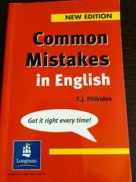 Common Mistakes in English - zestawienie i ćw.