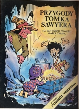 Przygody Tomka Sawyera - komiks- BDB-