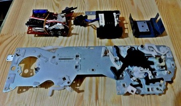 Technics SL-DD33 werk, transformator i pcb