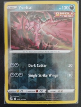 Fusion Strike - Yveltal rare Reverse Holo