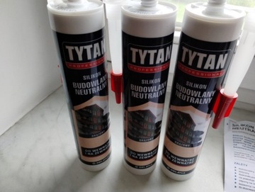 Silikon Tytan Professional brązowy 280 ml