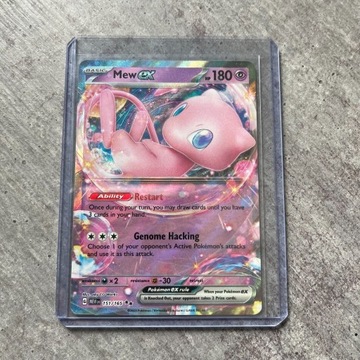 Karta Pokemon Mew ex MEW 151 Set 151