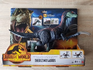 Mattel Jurassic World Dinozaur Therinosaurus NOWY