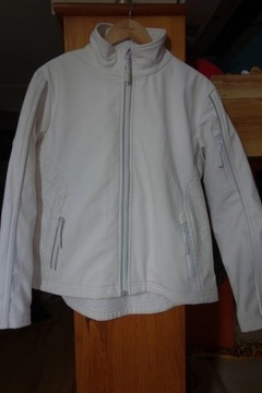 Kurtka damska Adler Softshell Jacket biała r.XL