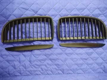 Nerki grill BMW E90 czarne