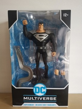 DC Comics Black Superman Animated Justice League