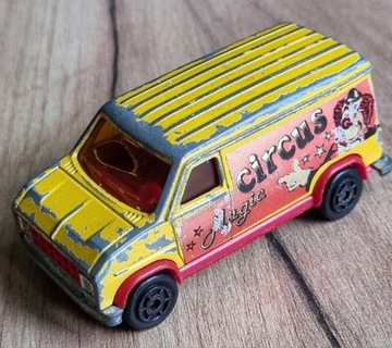 Resorak vintage Majorette Furgon Cirkus auto cyrk