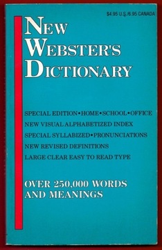 NEW WEBSTER'S DICTIONARY