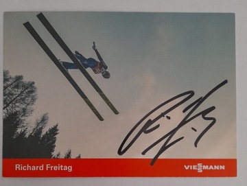 Richard Freitag - autograf 