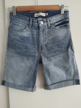 H&M spodenki szorty jeansowe 32  XXS