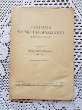 Historia Polski i powszechna - II wojna światowa