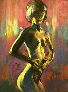 Rysunek "Nude Noir" #366 290x210 mm
