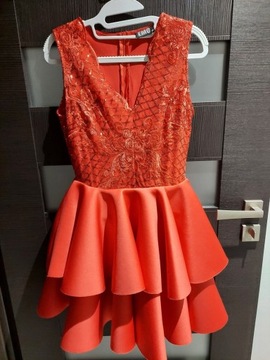 Sukienka czerwona Rozmiar S