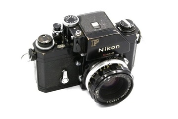 Aparat fotograficzny Nikon F1 +ob. Nikkor 50/2