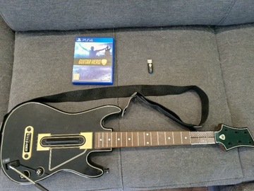 Guitar Hero LIVE PS4 + gitara + nadajnik