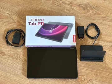 Lenovo TB350XU P11 6/128 LTE, podstawka, cover