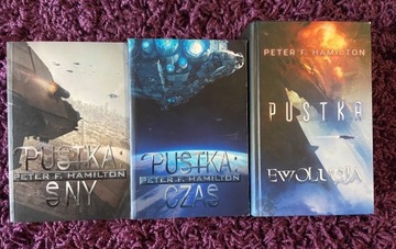 Pustka Trylogia tomy 1-3 Peter F. Hamilton 