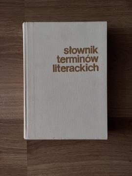 Słownik terminów literackich 1988