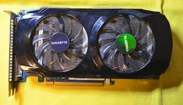 Gigabyte GTX460 1GB nVidia GeForce po "naprawie"